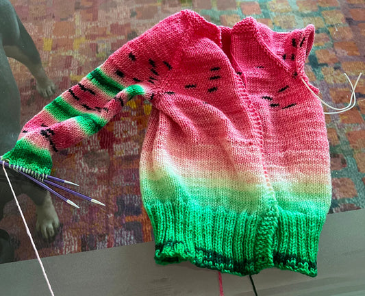 Knitting and Crocheting instead of Doom Scrolling