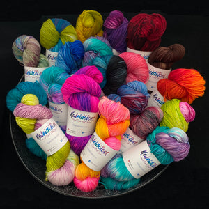Hand Dyed Sock Yarn | Kaleidotoes