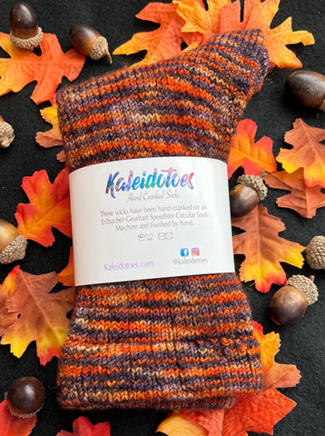 Autumn Equinox - Socks-Kaleidotoes