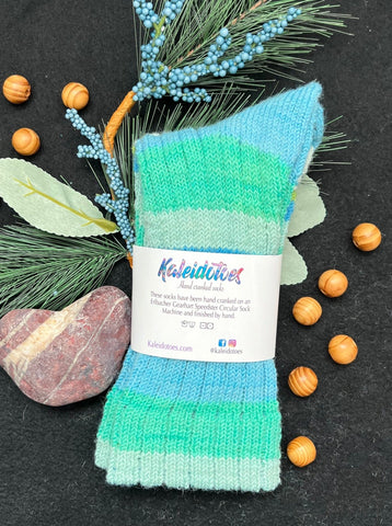 Forget Me Not - Socks-Kaleidotoes