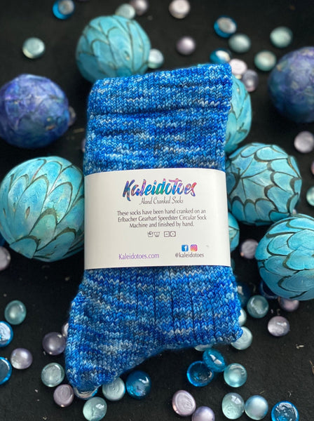 Livin' in Blue Jeans - Socks-Kaleidotoes