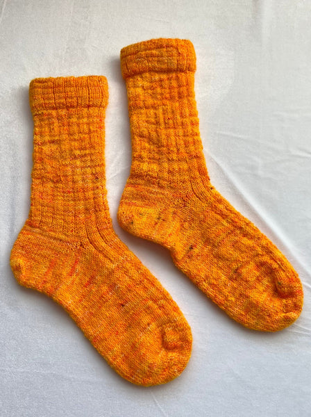 Mango Madness - Socks-Kaleidotoes