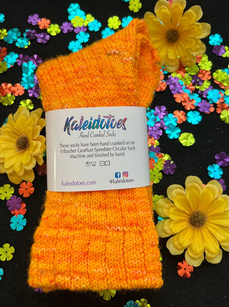 Mango Madness - Socks-Kaleidotoes