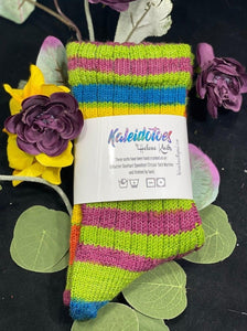 Tye Dye Stripe - Socks-Kaleidotoes