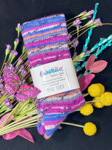 Wildflower Bouquet - Socks-Kaleidotoes